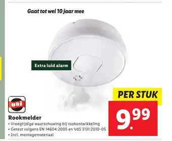 Lidl Rookmelder aanbieding