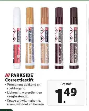 Lidl /// PARKSIDEⓇ Correctiestift aanbieding