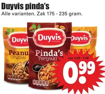 Dirk Duyvis Pinda's 175-235g aanbieding