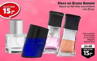 Trekpleister Mexx en Bruno Banani aanbieding