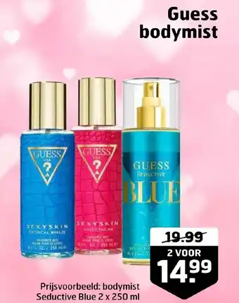 Trekpleister Guess bodymist aanbieding