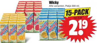 Dirk Wicky 15*200 aanbieding