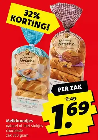 Boni Melkbroodjes aanbieding