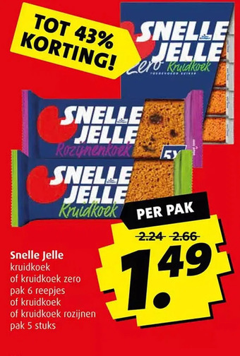 Boni Snelle jelle aanbieding