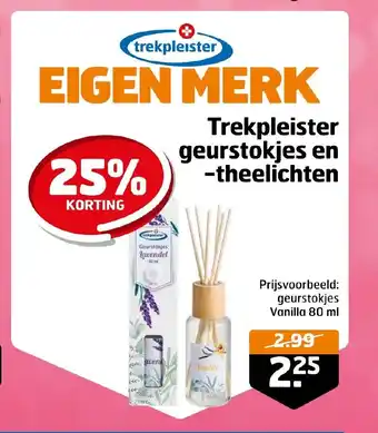 Trekpleister Trekpleister geurstokjes en -theelichten aanbieding