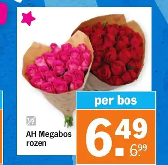 Albert Heijn AH Megabos rozen aanbieding