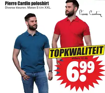 Dirk Pierre Cardin poloshirt S-XXL aanbieding