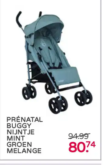 Prenatal Buggy Nijntje Mint Groen Melange aanbieding