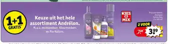 Kruidvat Keuze uit het hele assortiment Andrélon. aanbieding