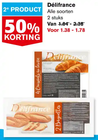 Hoogvliet Delifrance 2st aanbieding