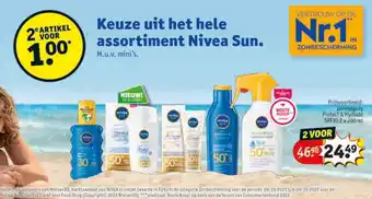 Kruidvat Zonnespray Protect & Hydrate SPF30 2 x 200 ml aanbieding