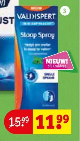 Kruidvat Valdispert slaapspray 20ml aanbieding