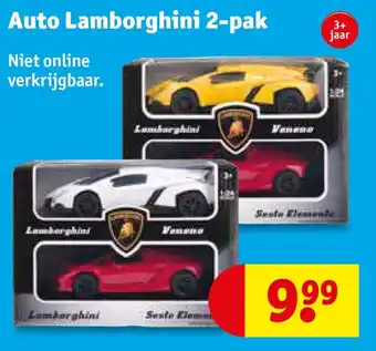 Kruidvat Auto Lamborghini 2-pak aanbieding