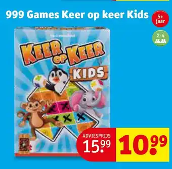 Kruidvat 999 Games Keer op keer Kids aanbieding