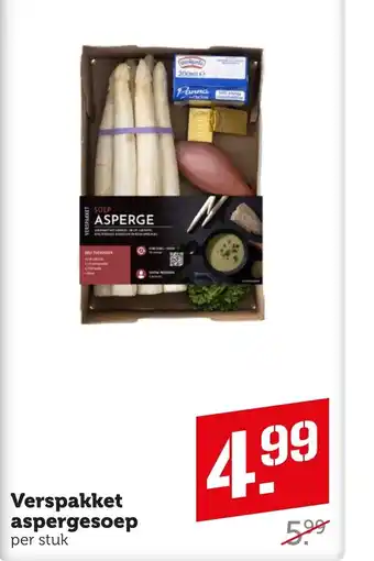 Coop Verspakket aspergesoep aanbieding