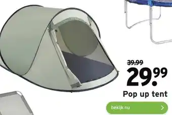 GAMMA Pop up tent aanbieding