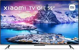 Amazon Xiaomi qled smart tv 55 inch (frameloos, metalen ontwerp, uhd, dolby vision, hdr 10+, android 10, netflix, google assistant,  aanbieding