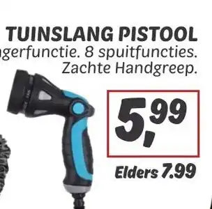 Dekamarkt TUINSLANG PISTOOL aanbieding