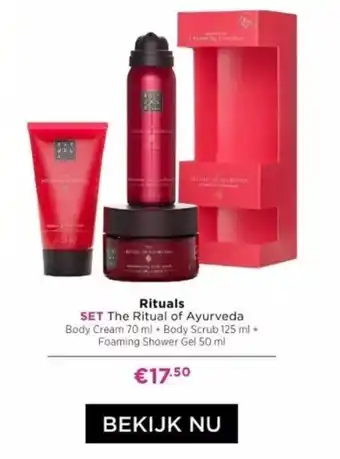 ICI Paris XL Rituals SET The Ritual of Ayurveda aanbieding