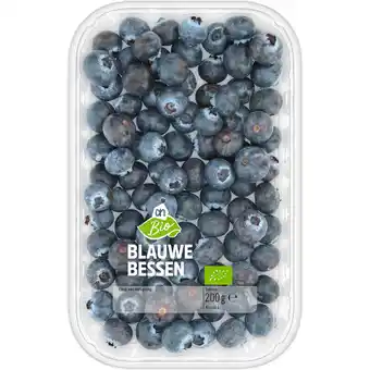 Albert Heijn Ah biologisch blauwe bessen aanbieding