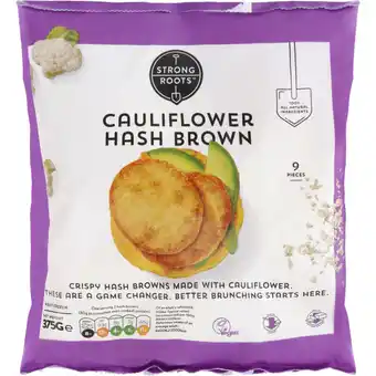 Albert Heijn Strong roots cauliflower hashbrowns aanbieding