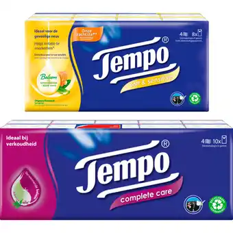 Albert Heijn Tempo zakdoekjes pakket aanbieding