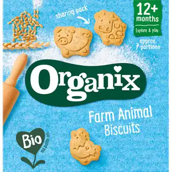 Albert Heijn Organix boerderijdieren koekjes 1+jr aanbieding