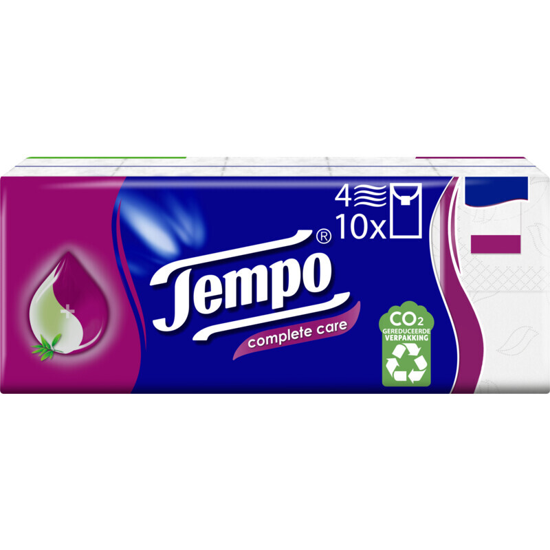 Albert Heijn Tempo complete care zakdoekjes aanbieding