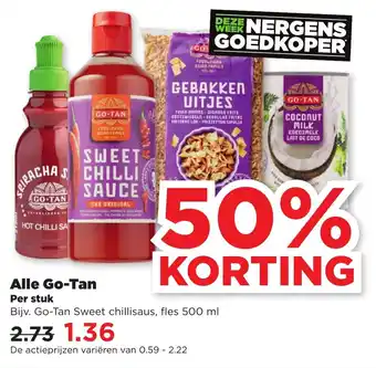 PLUS Alle Go-Tan aanbieding