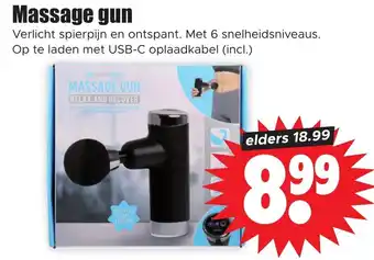 Dirk Massage gun aanbieding