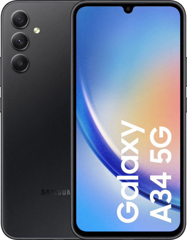 Coolblue Samsung galaxy a34 128gb zwart 5g aanbieding