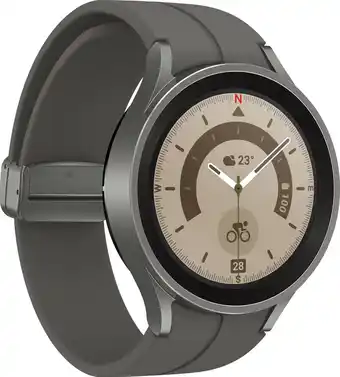 Coolblue Samsung galaxy watch5 pro grijs 45mm aanbieding
