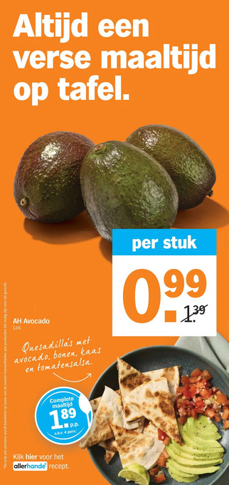 Albert Heijn Alle de vegetarische slager* aanbieding