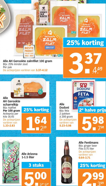 Albert Heijn Ah perkgoed aanbieding