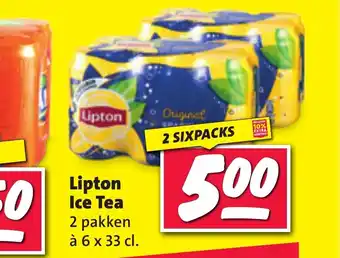 Nettorama Lipton Ice Tea 2 pakken à 6 x 33 cl. aanbieding