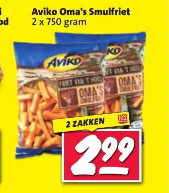 Nettorama Aviko Oma's Smulfriet 2 x 750 gram aanbieding