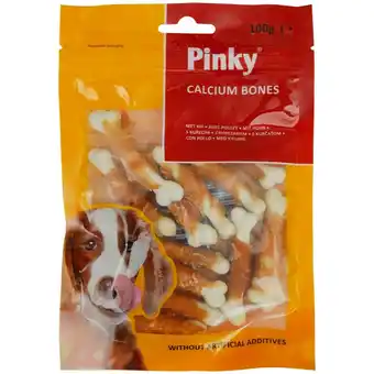 Action Pinky Calcium Bones hondensnack aanbieding