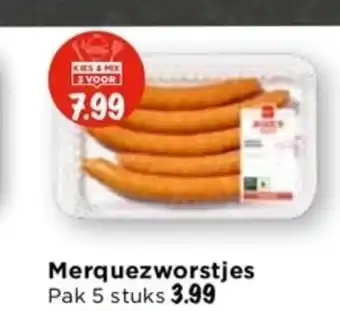 Vomar Voordeelmarkt Merquezworstjes aanbieding