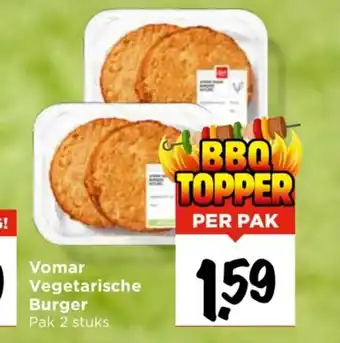 Vomar Voordeelmarkt Vomar Vegetarische Burger aanbieding