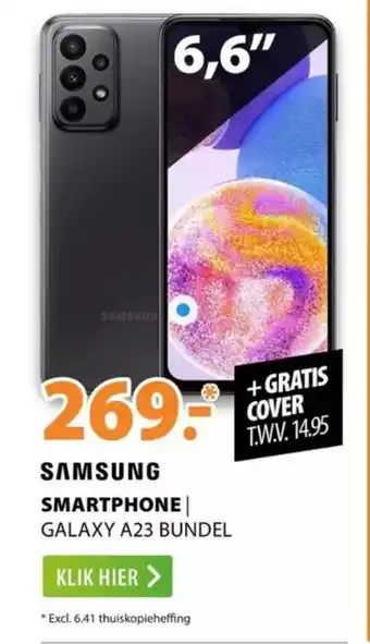 Expert SAMSUNG SMARTPHONE GALAXY A23 BUNDEL aanbieding