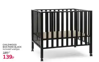 Prenatal Childwood Box Park Black aanbieding