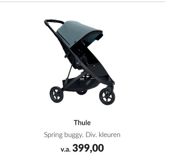 Babypark Thule spring buggy aanbieding