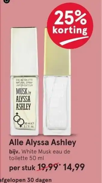 Etos Alle Alyssa Ashley 50ml aanbieding