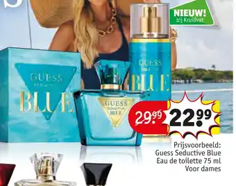 Kruidvat Guess seductive blue aanbieding