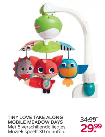 Prenatal Tiny Love Take Along Mobile Meadow Days aanbieding