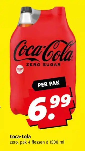 Boni Coca-Cola zero, flessen à 1500 ml aanbieding