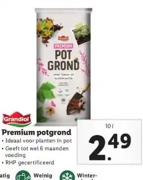 Lidl Premium potgrond aanbieding