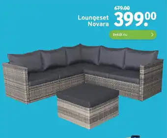 GAMMA Loungeset Novara aanbieding