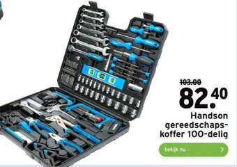 GAMMA Handson gereedschaps-koffer 100-delig aanbieding