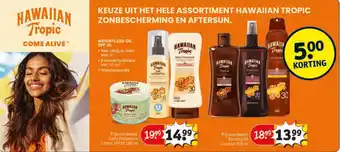 Kruidvat Keuze uit het hele assortiment hawaiian tropic zonbescherming en aftersun. aanbieding